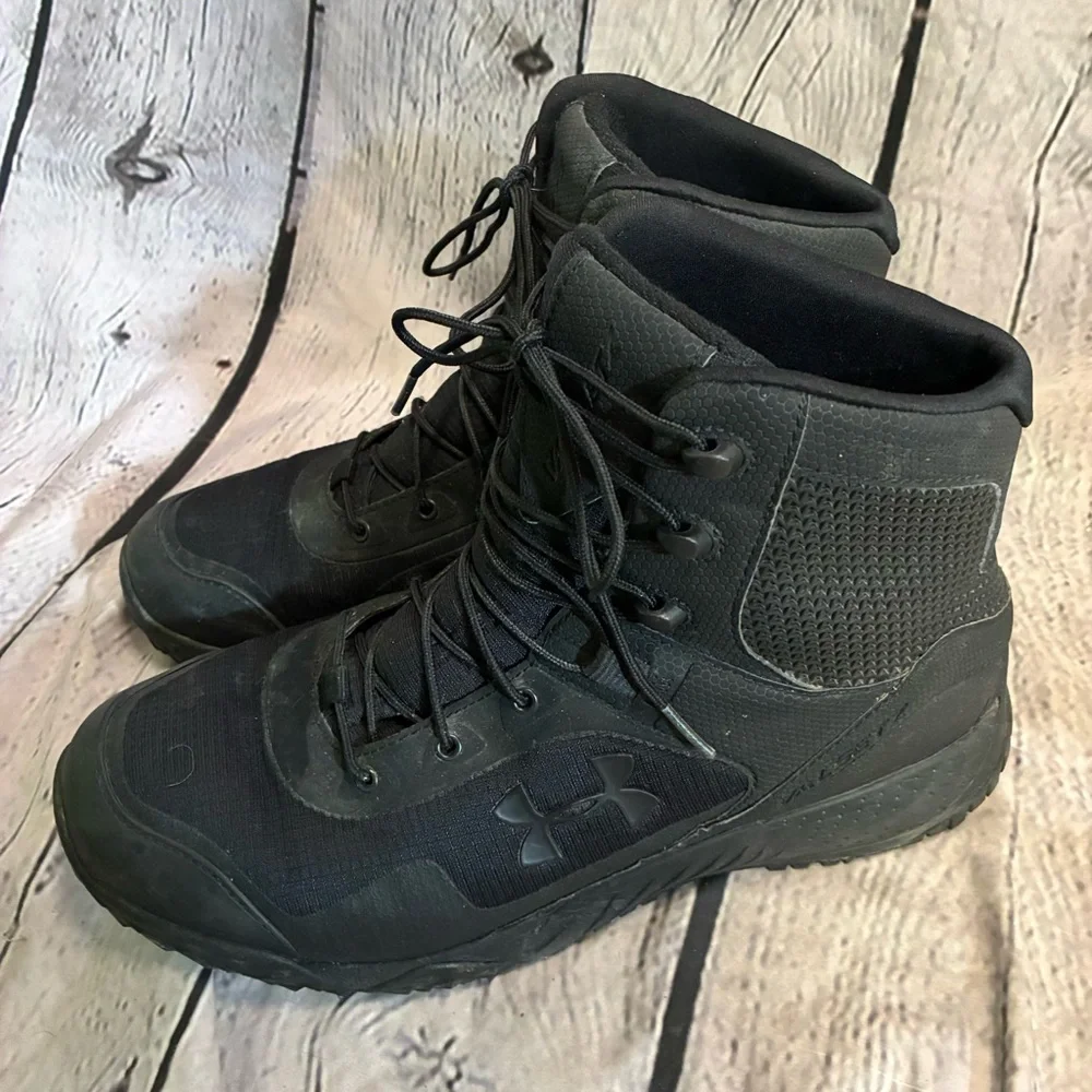 Under Armour Valsetz RTZ Black 1250234-001 Men's Tactical Hiking Boots SZ 11.5‎
